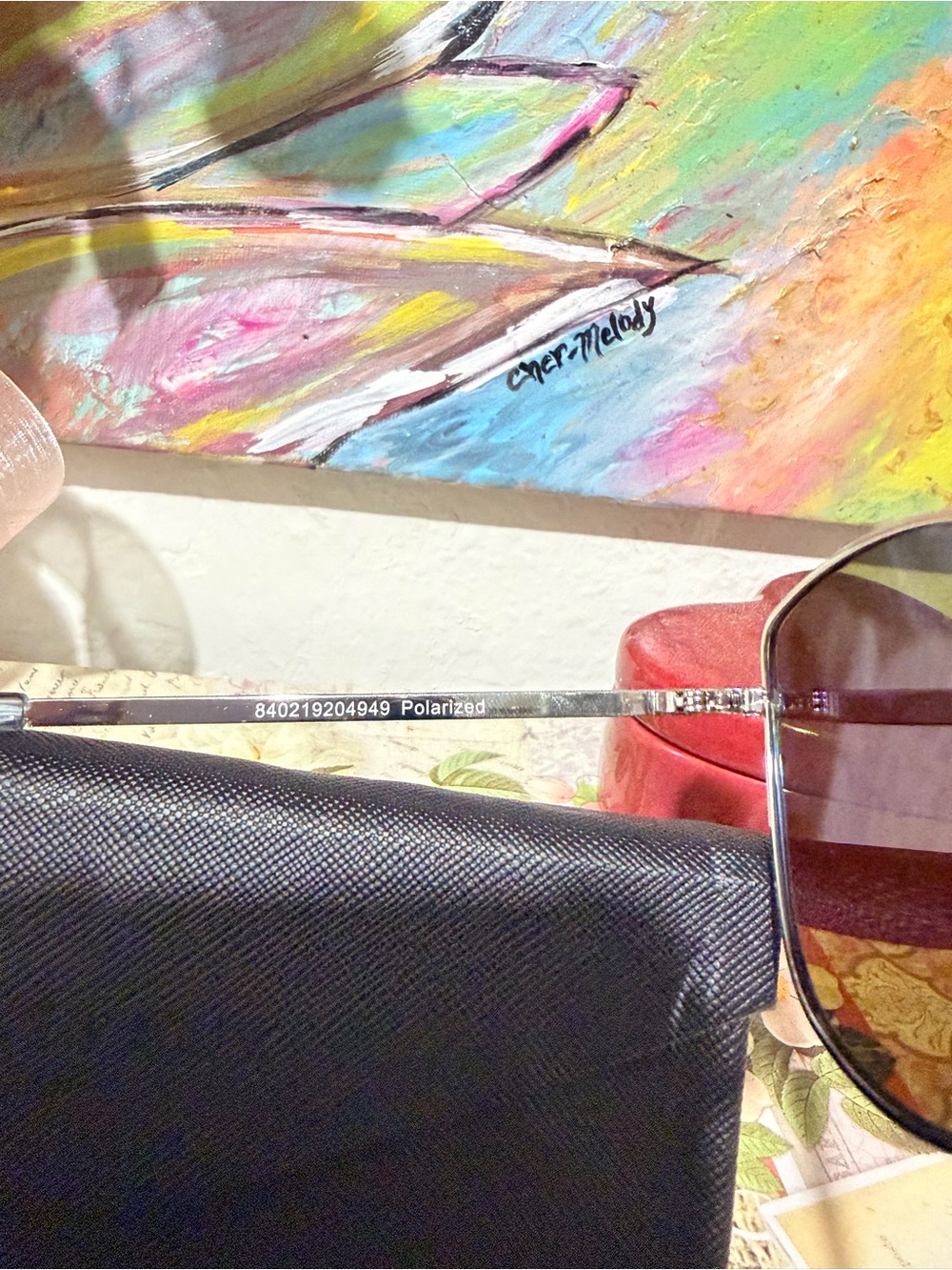 Prive Revaux-Jamie Fox Brand Blue Mirror Aviator Sunglasses - Picture 4 of 9